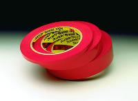 1.5&quot;x72YD 650 RED CELLO TAPE 24RL/CS