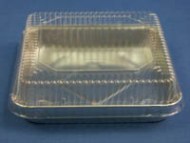 1155-C100 / 505-35WP 8&quot; SQUARE
CAKE PAN WITH DOME LID 100/CS
