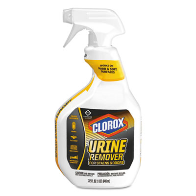 CLO31351 Clorox Urine
Remover, 32oz Spray Bottle,
Clean Floral Scent 4/128OZ
NEW PACK SIZE FKA:CLO31036