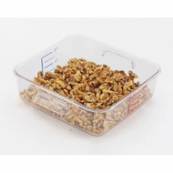 RCP 6302 CLE 2 qt
Polycarbonate Square
Space-Saving Container 12/CS