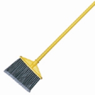 RCP-6375GRA BRUTE ANGLE BROOM GRAY 56&quot;FLAGGED YELLOW HANDLE