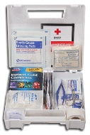 FAK10P 10 PERSON FIRST AID KIT PLASTIC
