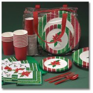856703 FESTIVE HOLIDAY TOTE ASSORTED PACK 1/CS