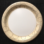 PML7 7&quot; CHAMPAGNE MED COATED
PLATE 1M