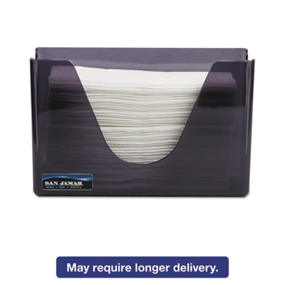 SJMT1720TBK Countertop Folded
Towel Dispenser, Plastic,
Black Pearl, 11 x 4 3/8 x 7