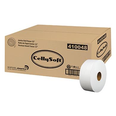 410048 Jumbo Roll Tissue 12&quot;  2Ply 6/CS