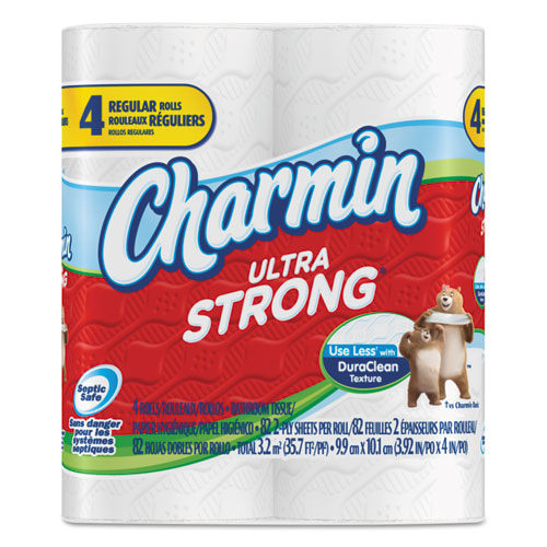 PGC 94141 Charmin Ultra
Strong  Standard Roll
Bathroom Tissue 24/4PK-CASE