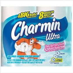 *** INACTIVE-USE TT96894 ***
52769 CHARMIN ULTRA SOFT 2PLY
48/142 (NEW PACK SIZE)