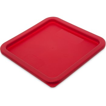 1074105 StorPlus Square 6-8 qt Container Lid Red 6/CS