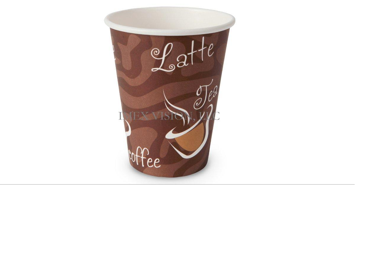 2012 12oz HOT CUP COFFEE  /FLOWER 1M/CS LID C1265045