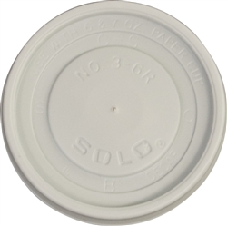 VL36R SOLO LID FOR 6oz Hot
CUP (376SM) White Case/1000
