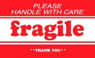 DL1270C 3X5 FRAGILE/HANDLE
LABEL 500/RL PLEASE HANDLE
W/CARE