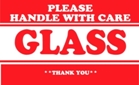 DL1280C 3X5 GLASS PLS HANDLE
W CARE 500/RL PRESSURE
SENSITIVE TAPE