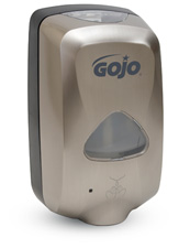 GOJ 2789-12 TFX Touch Free
Dispenser Nickel Finish
12/1200ML