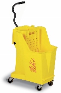 CON351YW, Yellow Unibody
Mopping Systems W/ Foot Drain