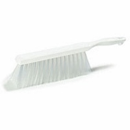 40480EC02 -8&quot; White Plastic Counter Top Brush 6/cs