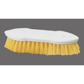 45494-04 - Spectrum Pointed End Scrub Brush 8&quot; Yellow