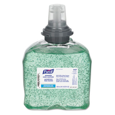 GOJ 5457-04 PURELL Advanced
Instant Hand Sanitizer w/Aloe
4-1200mL/CS