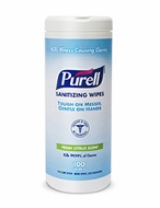 GOJ 9111-12 PURELL Sanitizing Wipes 12/100