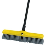 RCP-9B08 GRAY 18&quot; MED MULTI SURFACE FLOOR SWEEP