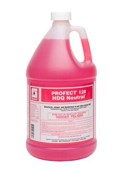 1072 4/1 GAL PROFECT 128 HDQ  NEUTRAL GERMICIDAL 