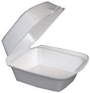 60HT1 WHT 6X6X3 FOAM CONTAINER HINGED LID 500/CS