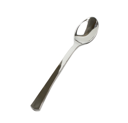 6501-SV 4&quot; Tiny Tasters (Spoons) Silver 960/cs