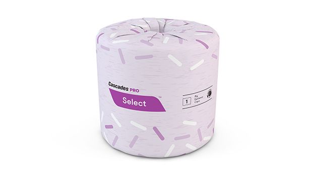 B150 PRO Select WH 1ply TOILET TISSUE 4.25x3.25